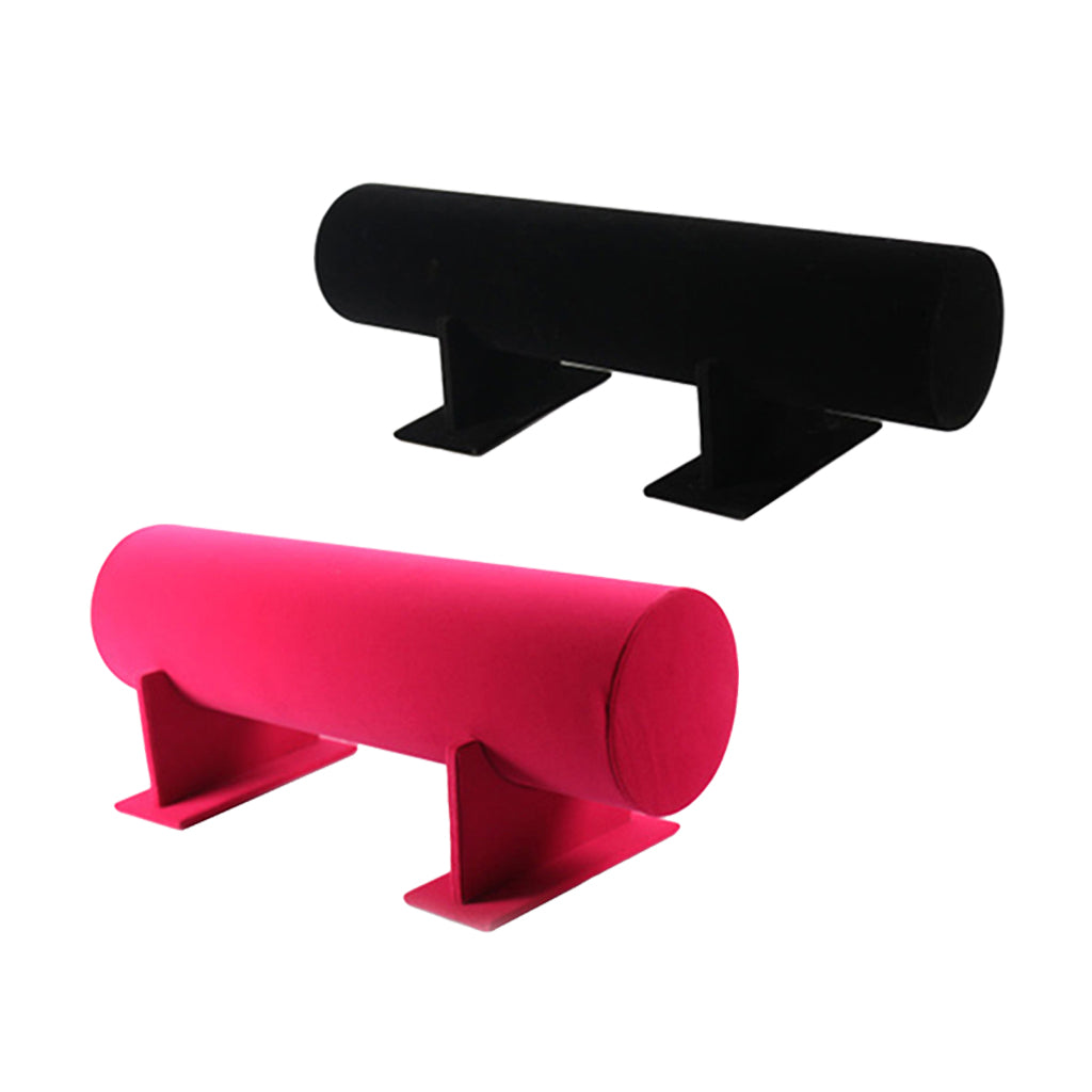 2 Pieces Detachable Headband Hair Clasp Holder Display Stand Rack T-bar
