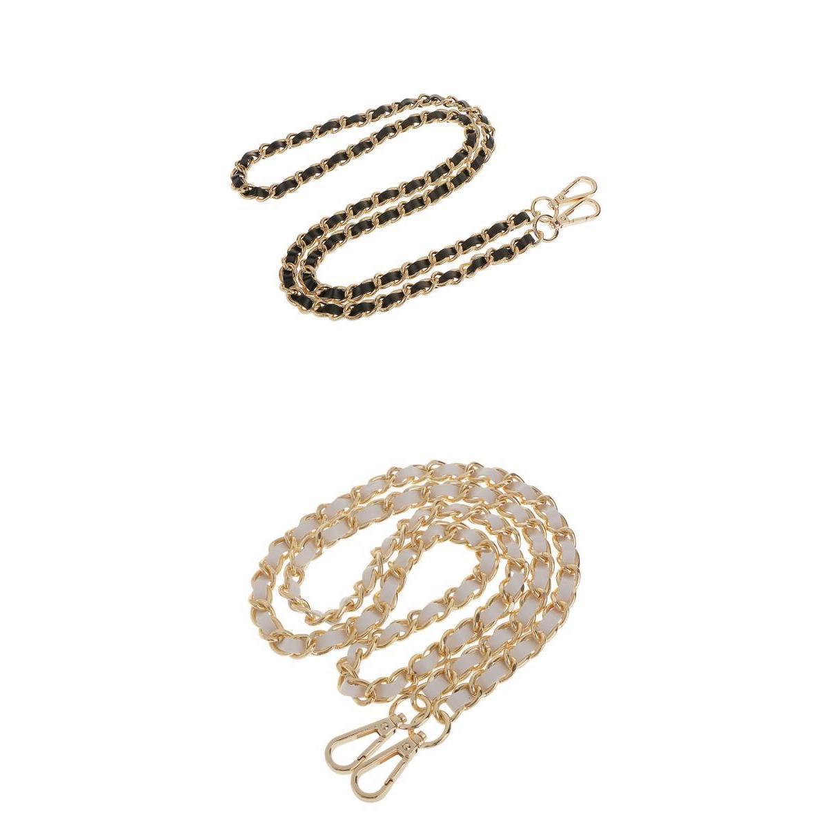 2Pieces Purse Handbag Handle Shoulder Bag Replacement Chain Bag Strap