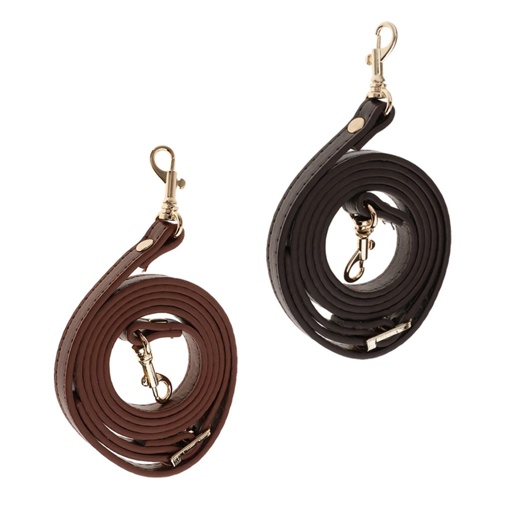 2pcs 120cm Adjustable DIY Shoulder Bag Accessories Handbag Handles Strap