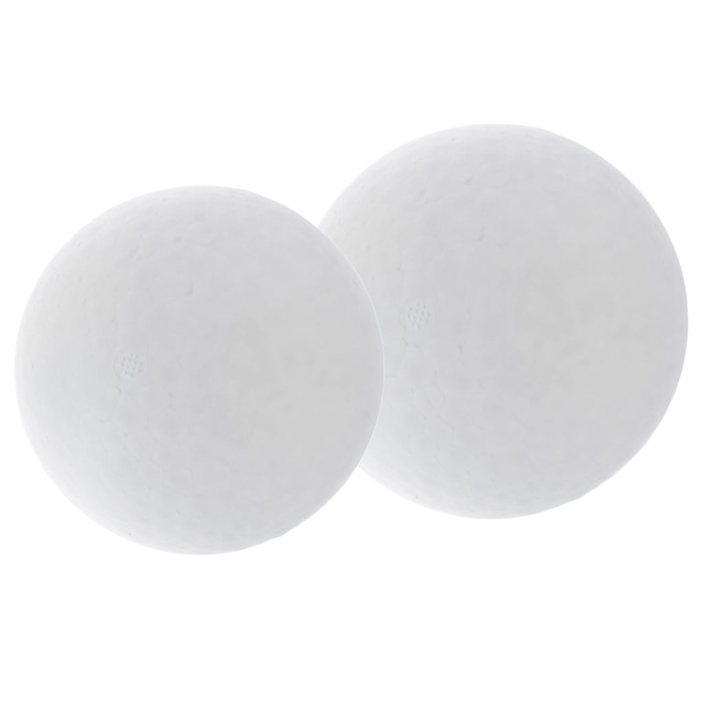 2 Piece Round Solid Polystyrene Styrofoam Foam Ball for Wedding 200 & 250 mm