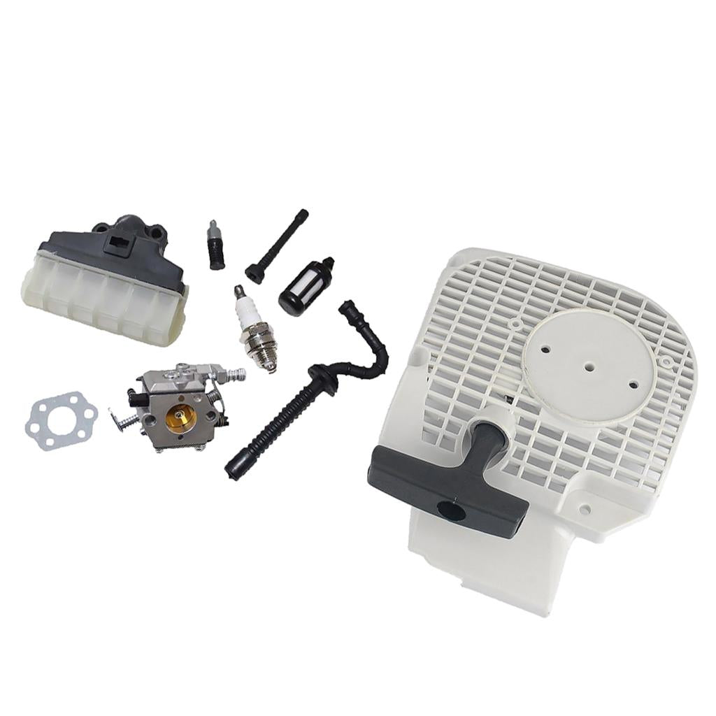 Carburetor Recoil Starter Air Oil Filter Hose for Stihl MS210 MS230 MS250