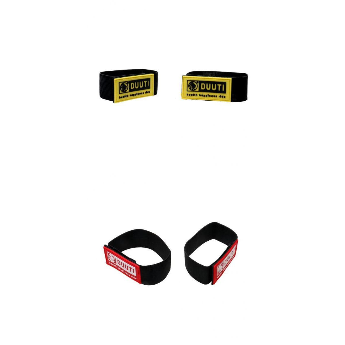 4Pc Cycling Safety Bind Pant Leg Band Clip Strap Bike Elastic Ankle Leg Belt