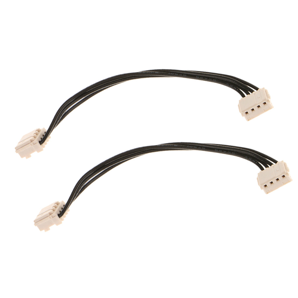 2 Pieces 4 Pin Built-in Power Supply Cord Replacement for Sony PlayStation 4