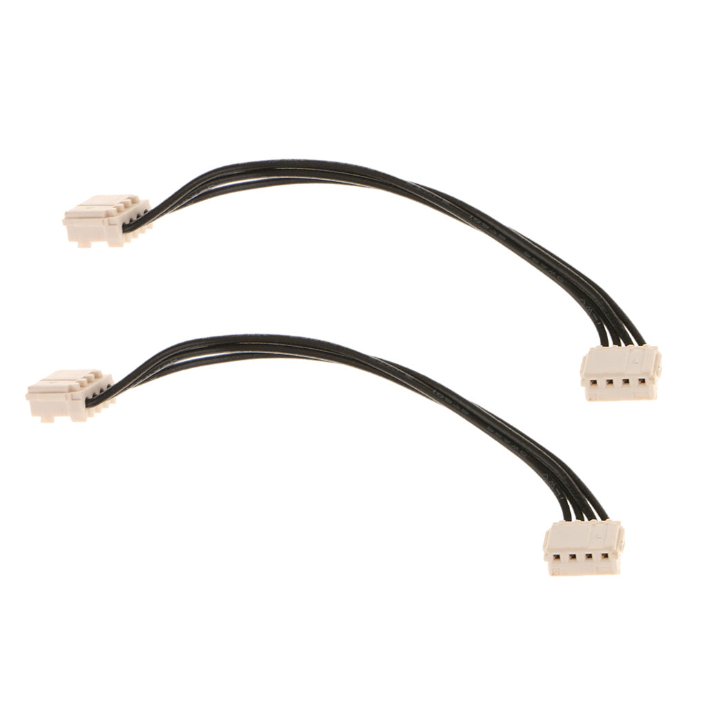 2 Pieces 4 Pin Built-in Power Supply Cord Replacement for Sony PlayStation 4