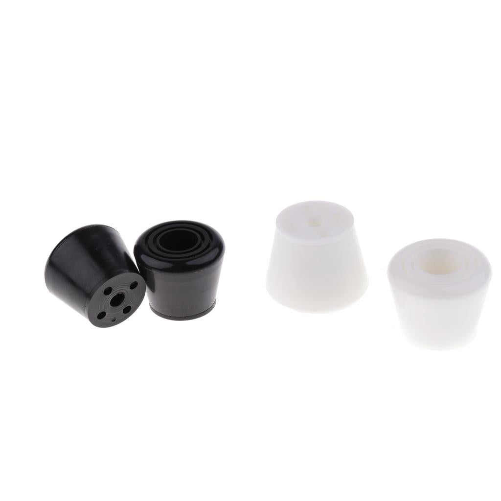 4pcs PU Roller Skates Toe Stops Outdoor Inline Skating Ice Skating Parts