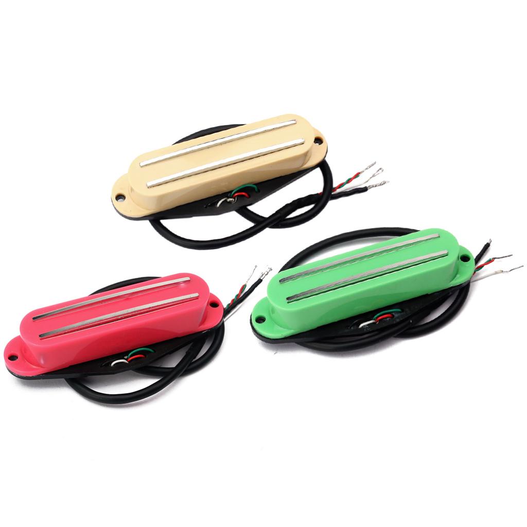 3pcs Dual Rail Humbucker Humbucking Pickups for Fender ST LP Guitar