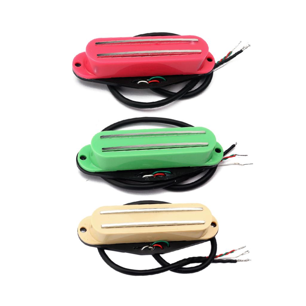 3pcs Dual Rail Humbucker Humbucking Pickups for Fender ST LP Guitar