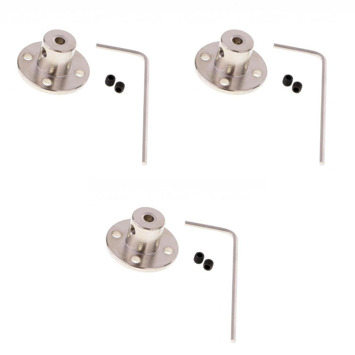 1 Set Flange Coupling Motor Guide Shaft Coupler Motor Connector 4mm+6mm+8mm