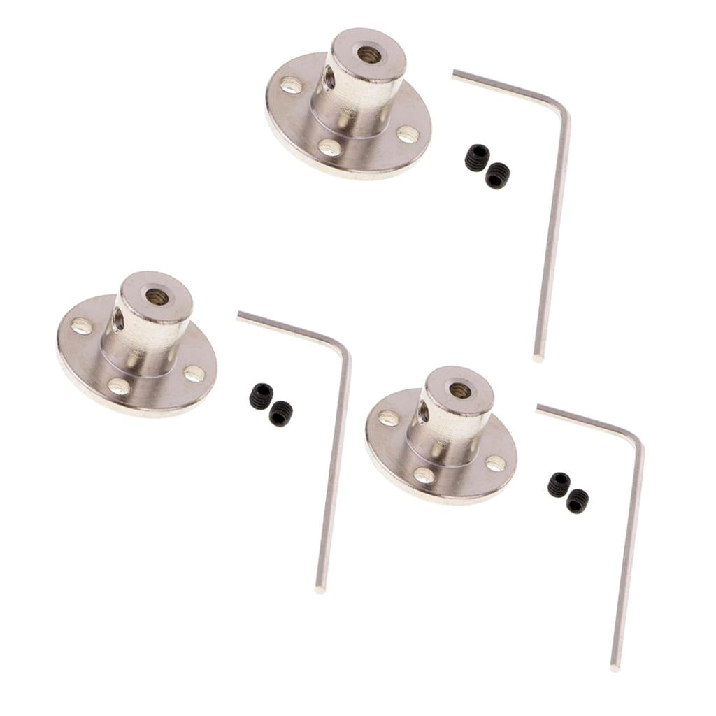 1 Set Flange Coupling Motor Guide Shaft Coupler Motor Connector 4mm+6mm+8mm