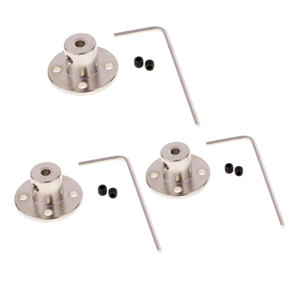 1 Set Flange Coupling Motor Guide Shaft Coupler Motor Connector 4mm+6mm+8mm