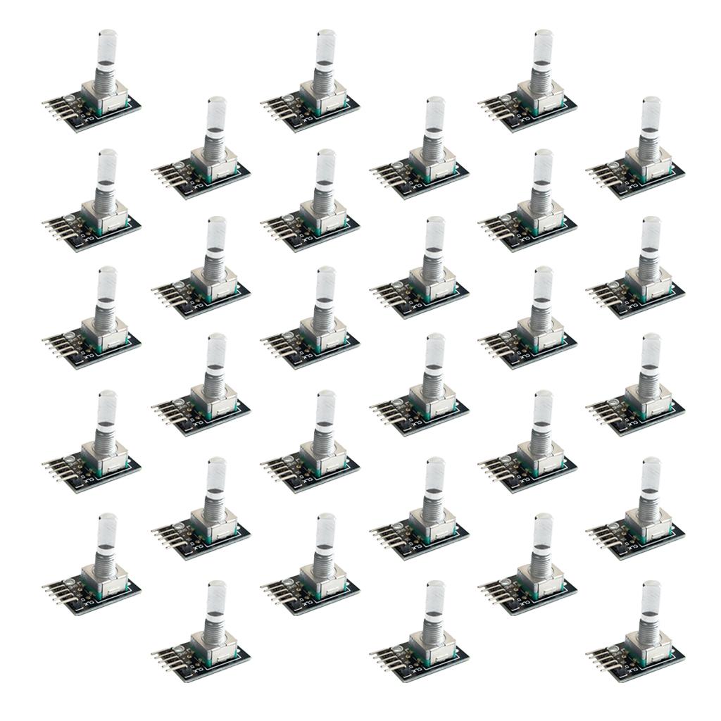 30Pcs Rotary Encoder Module Brick Sensor Development Board For KY040