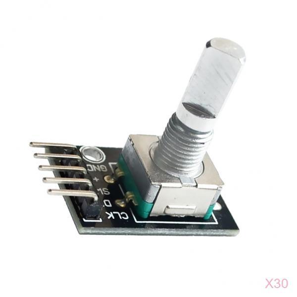 30Pcs Rotary Encoder Module Brick Sensor Development Board For KY040