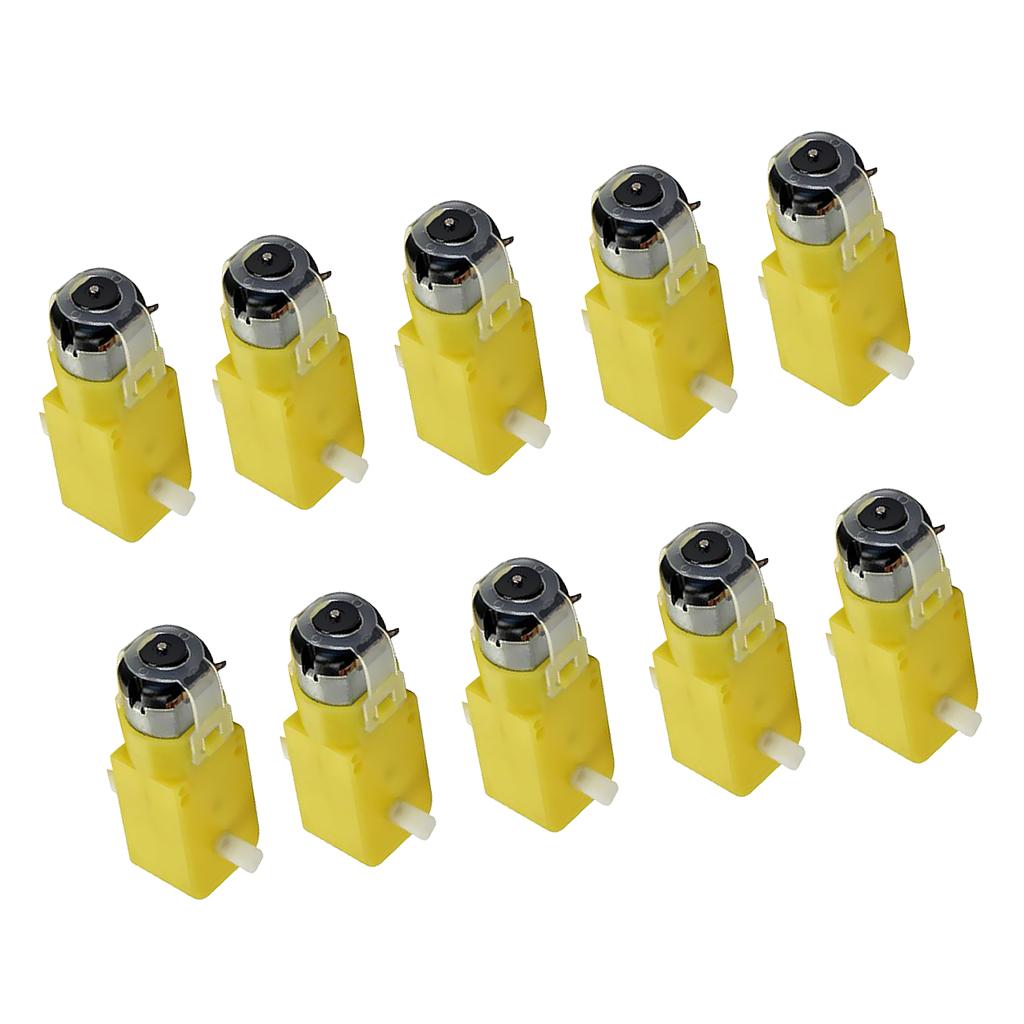 10 Pieces Intelligent Car TT Motor Launch Smart Car Gear Motor for