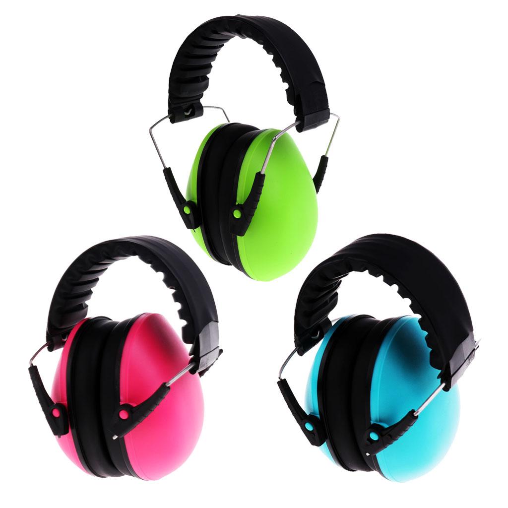 3 Pcs BABY CHILDRENS Ear Defenders Earmuffs Hearing Protection
