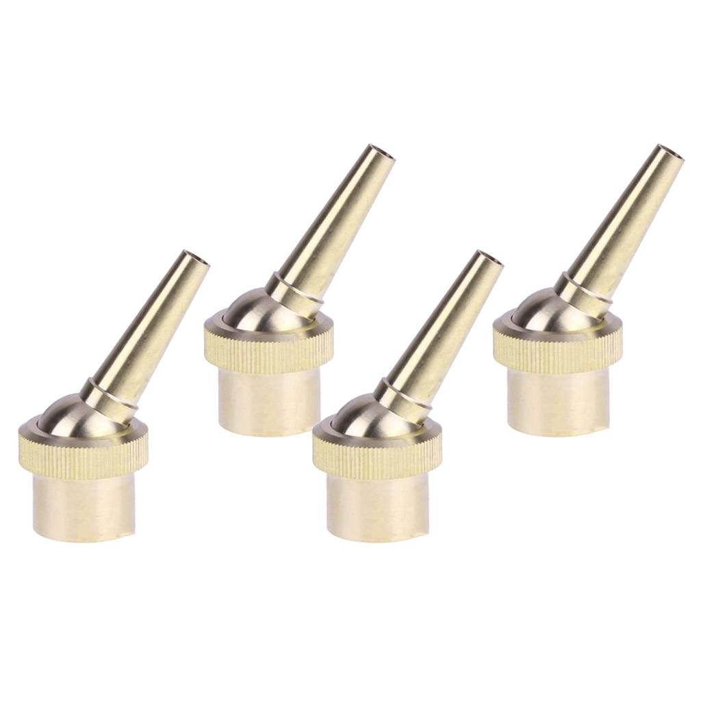 4Piece Brass Straight Garden Fountain Water Nozzle Sprinkler Spray Head DN15