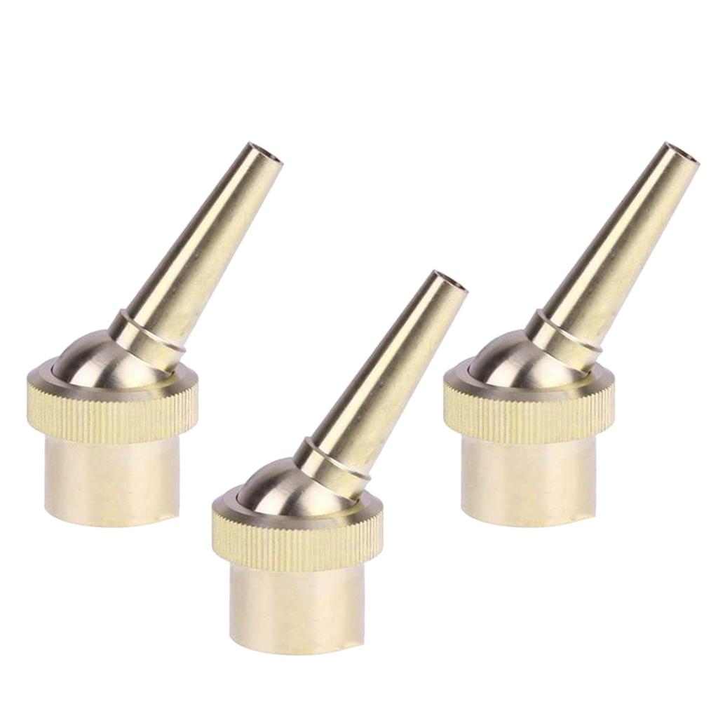 3Piece Brass Straight Garden Fountain Water Nozzle Sprinkler Spray Head DN20