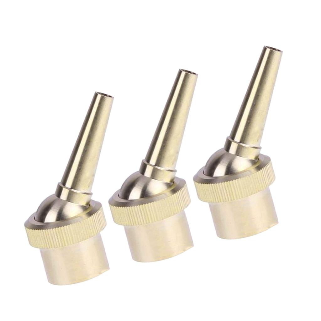 3Piece Brass Straight Garden Fountain Water Nozzle Sprinkler Spray Head DN20