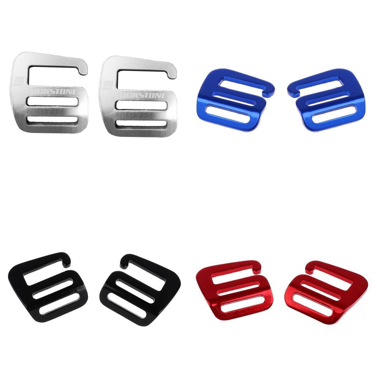 8 Pcs 1'' G Hook Outdoor Webbing Buckle for Backpack Strap 25mm 4 color
