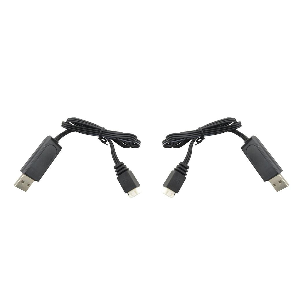 2pcs 7.4V USB LiPo Battery Charger for MJX B3Mini Bugs Drone Quadcopter