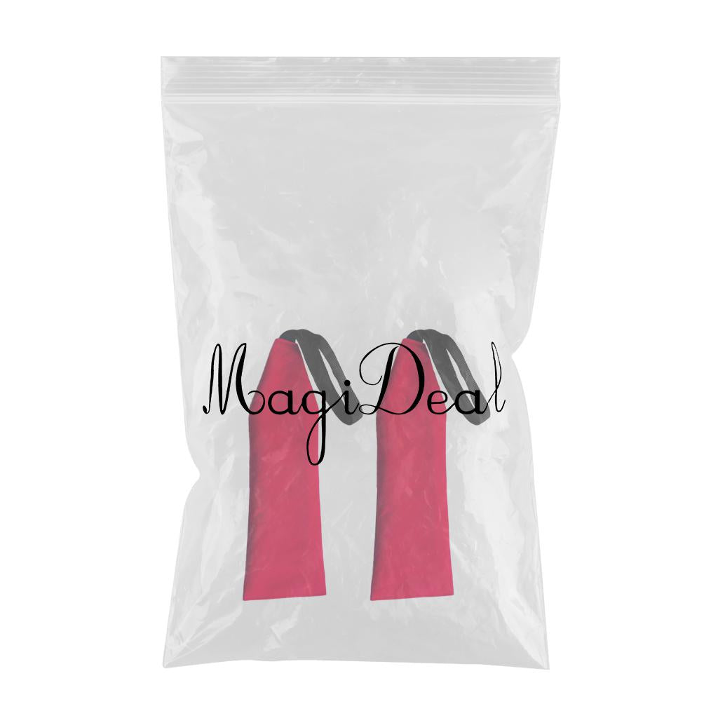 2Pcs Safety Travel Flag for Kayak Canoes and SUP Tow Flag Long Load Flag Red