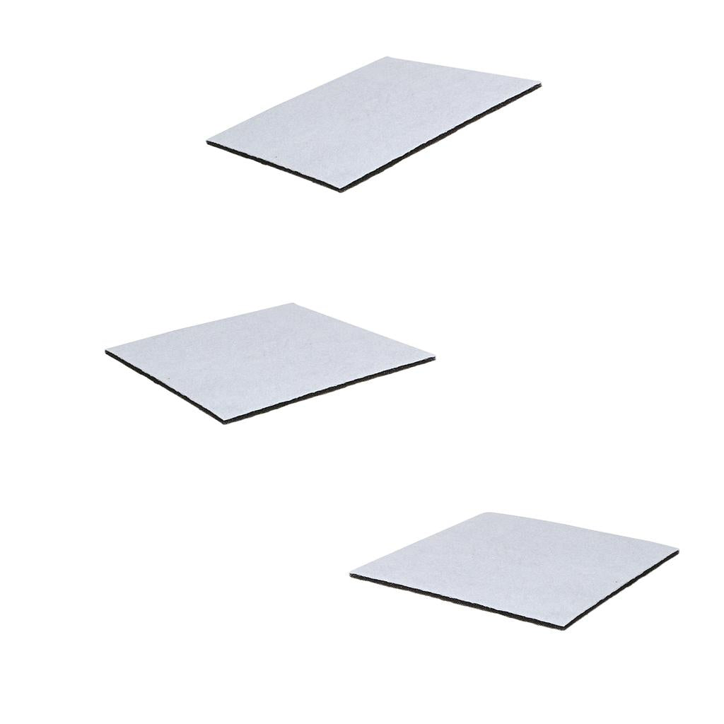 3 PCS Universal Square Vacuum Cleaner Accessories Motor Protection Filter