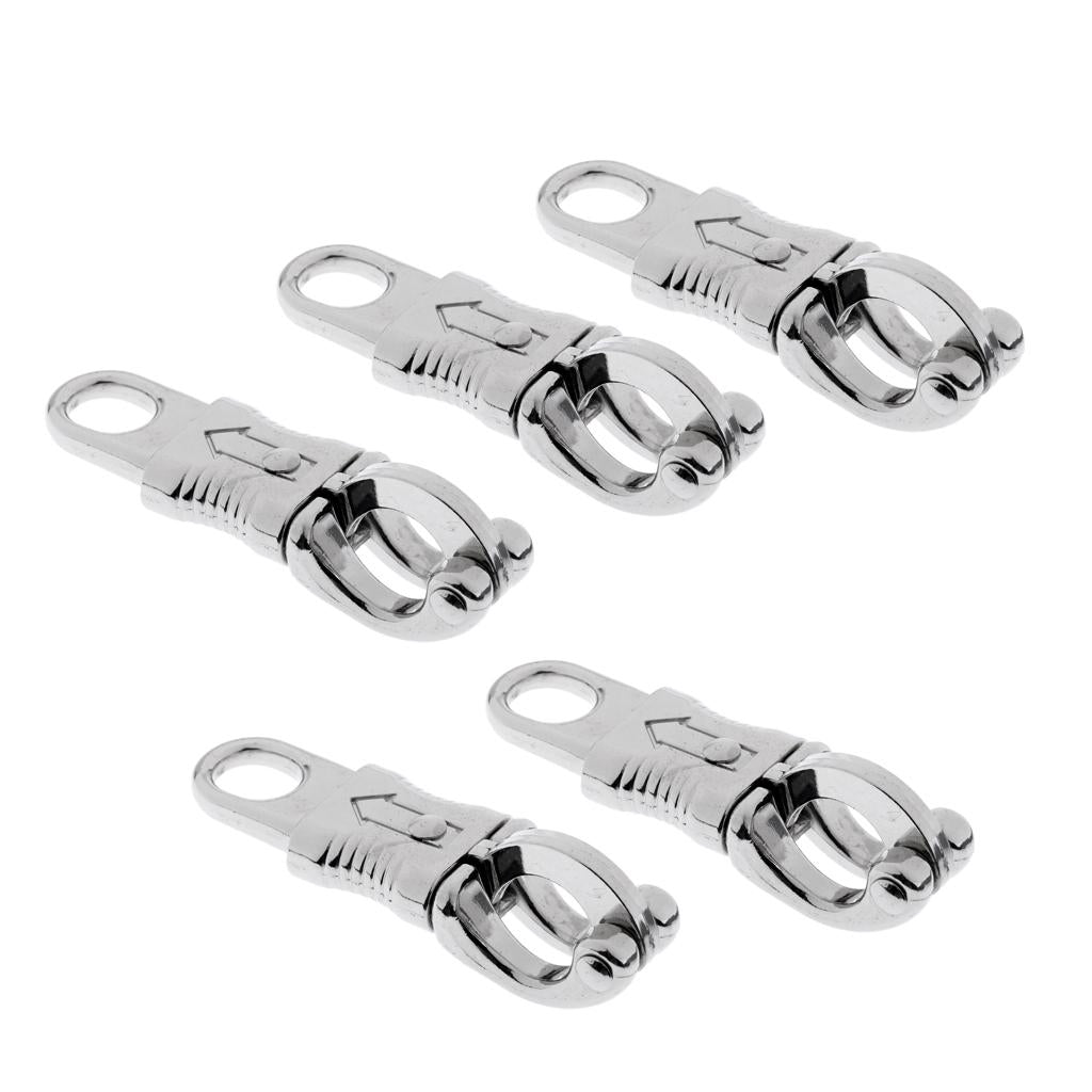 5pcs Premium Quality 100mm Alloy Equestrian Panic Hook Quick Release Clip