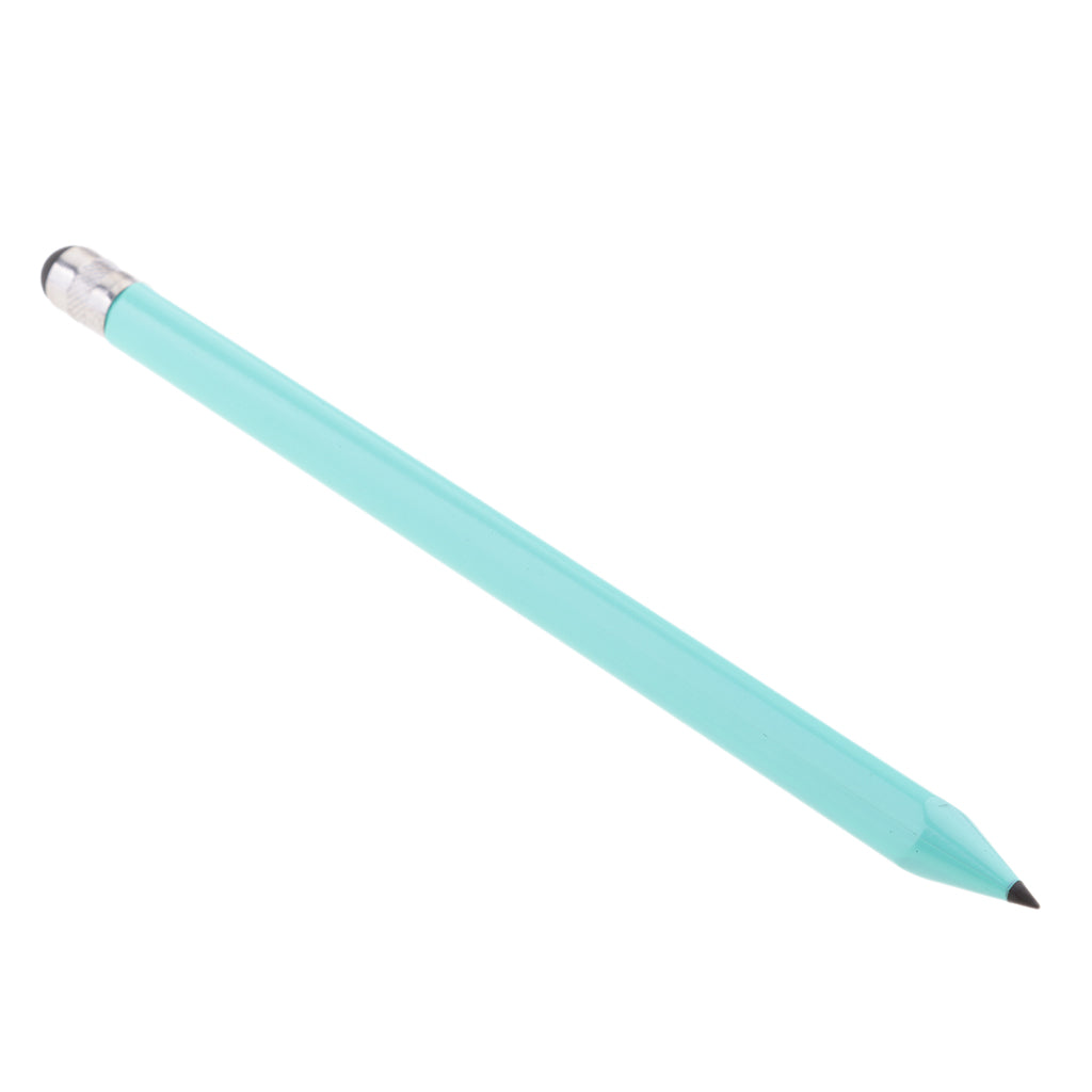 5 X 2-in-1 Retro Touch Screen Stylus for iPhone Samsung Tablets PC Green