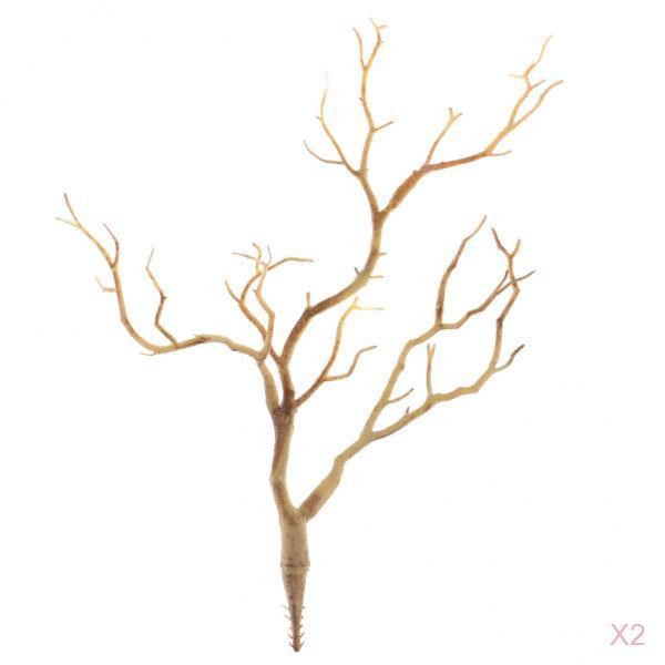 2x Creative Artificial Branches Small Trees Twig Branch Table Decor Coffee