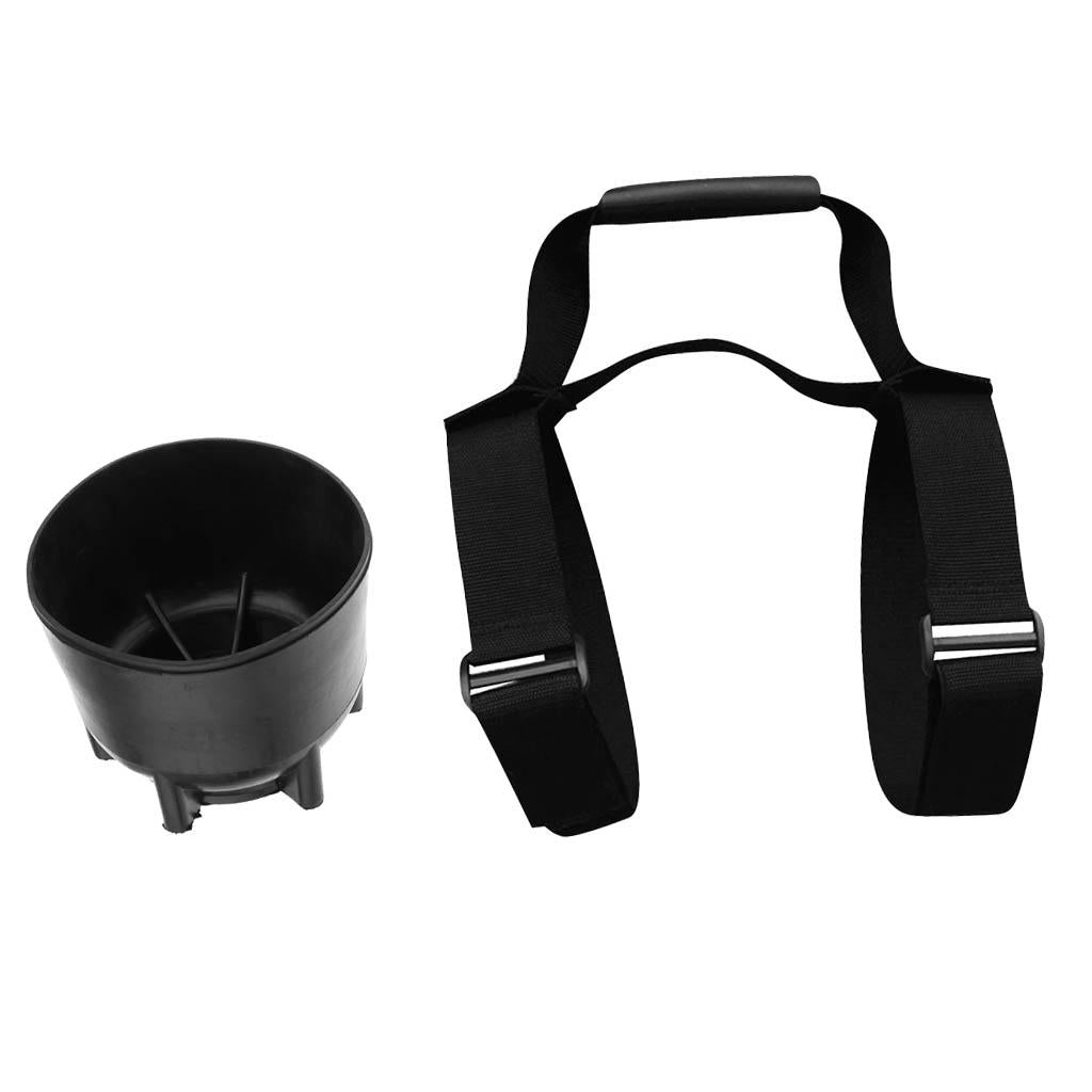 2 Set Scuba Diving Adjustable Tank Cylinder Carrier Holder w/ 12L Tank Boot