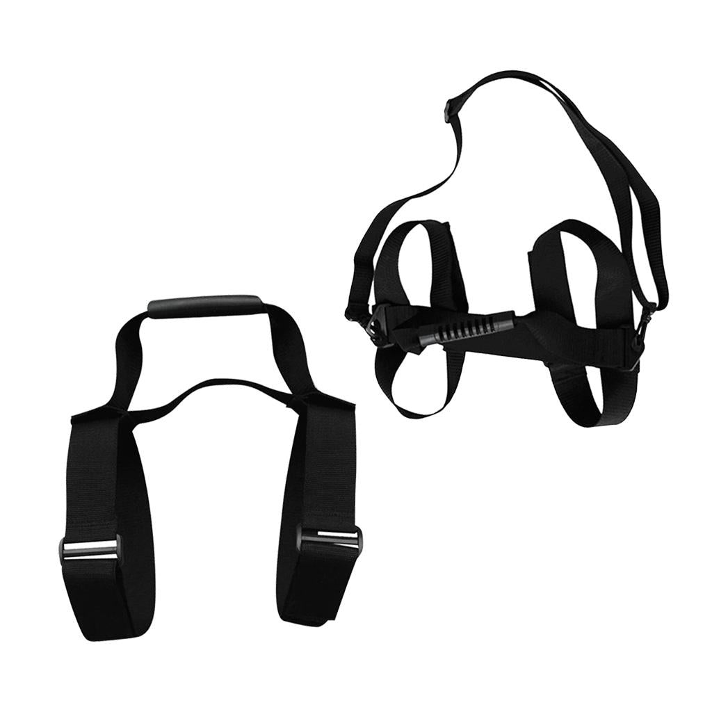 2x Adjustable Scuba Diving Tank Air Cylinder Bottle Carrying Strap w/ Handle