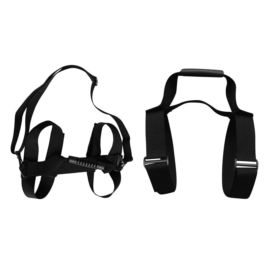 2x Adjustable Scuba Diving Tank Air Cylinder Bottle Carrying Strap w/ Handle