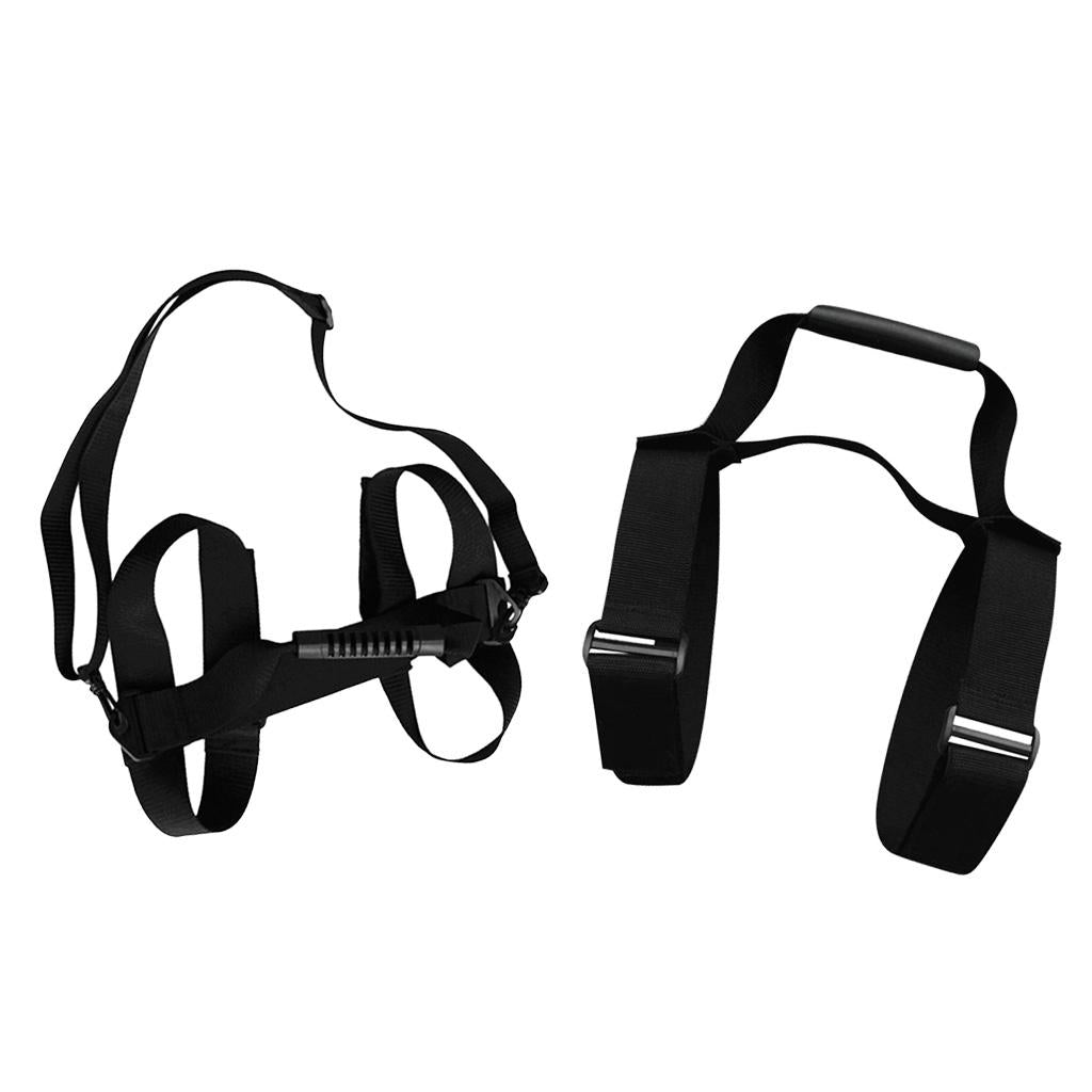 2x Adjustable Scuba Diving Tank Air Cylinder Bottle Carrying Strap w/ Handle