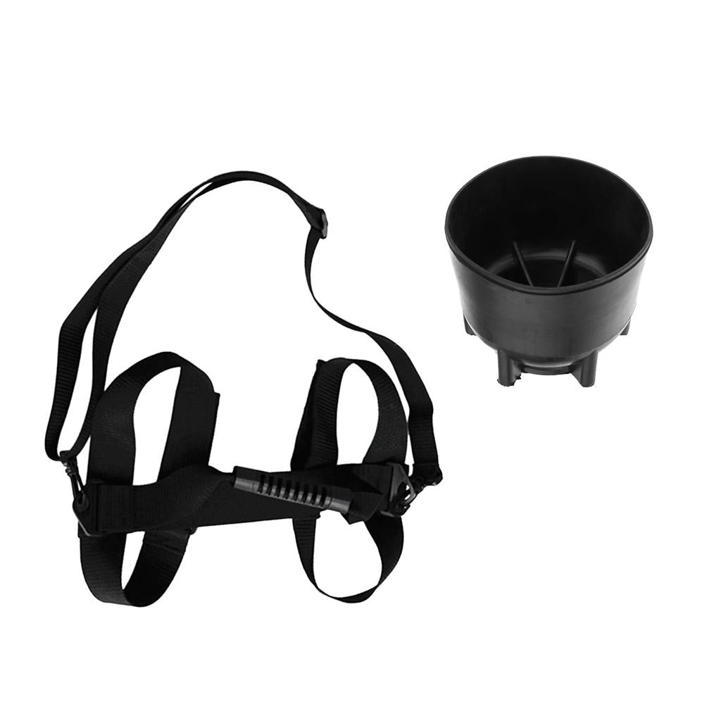 2x Scuba Diving Adjustable Tank Cylinder Carrier Holder with Scuba Tank Boot