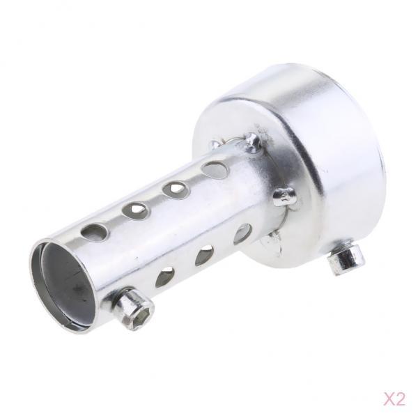 2pcs Universal Motorcycle Exhaust Can Killer Silencer Muffler Baffle 48mm
