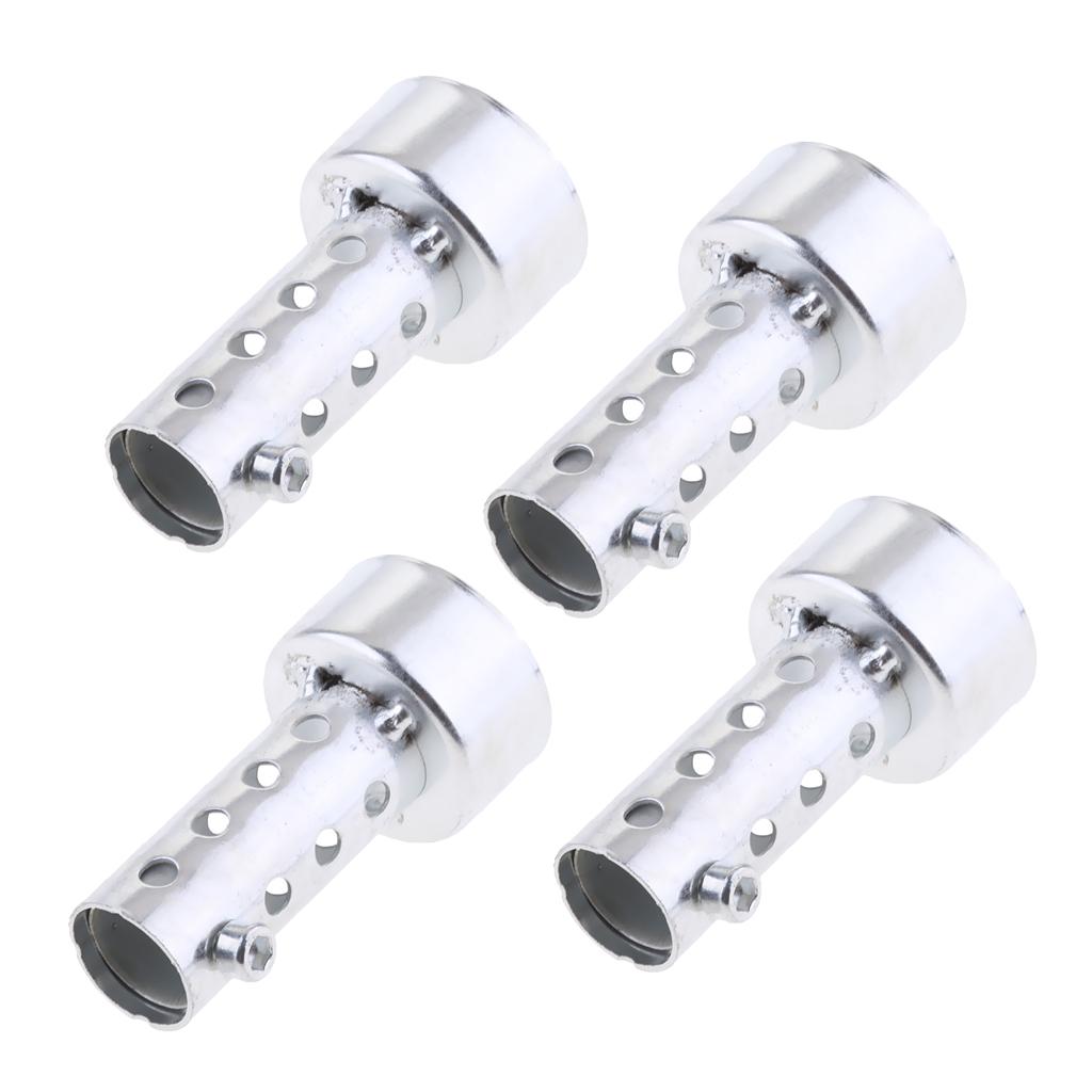 4pcs Universal Motorcycle Exhaust Can Killer Silencer Muffler Baffle 45mm