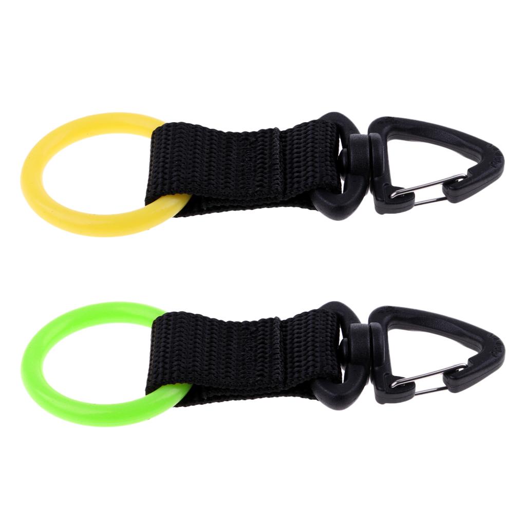 2 Pieces Scuba Diving Webbing Regulator Octopus Mouthpiece Holder Retainer