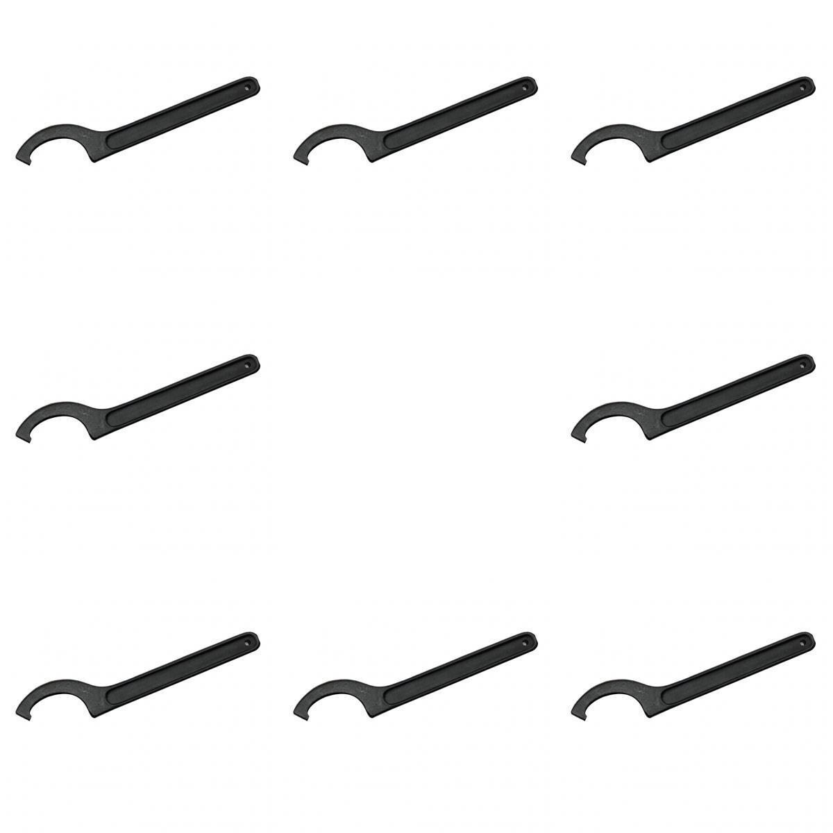 8x High Carbon Steel ER Hook Wrench Spanner CNC Collet Chuck Clamping 22-85