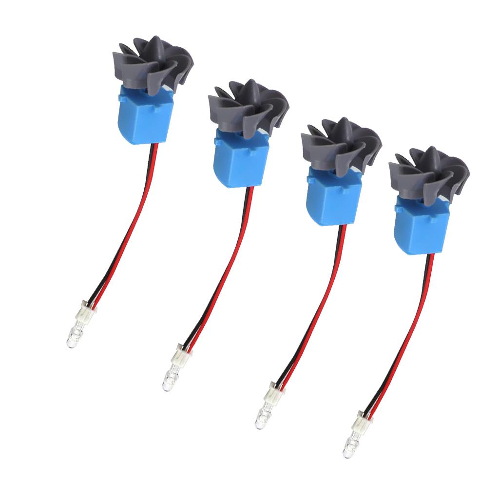 4x Mini Wind Water Generator Turbine Hydroelectric Generator Motor Teaching