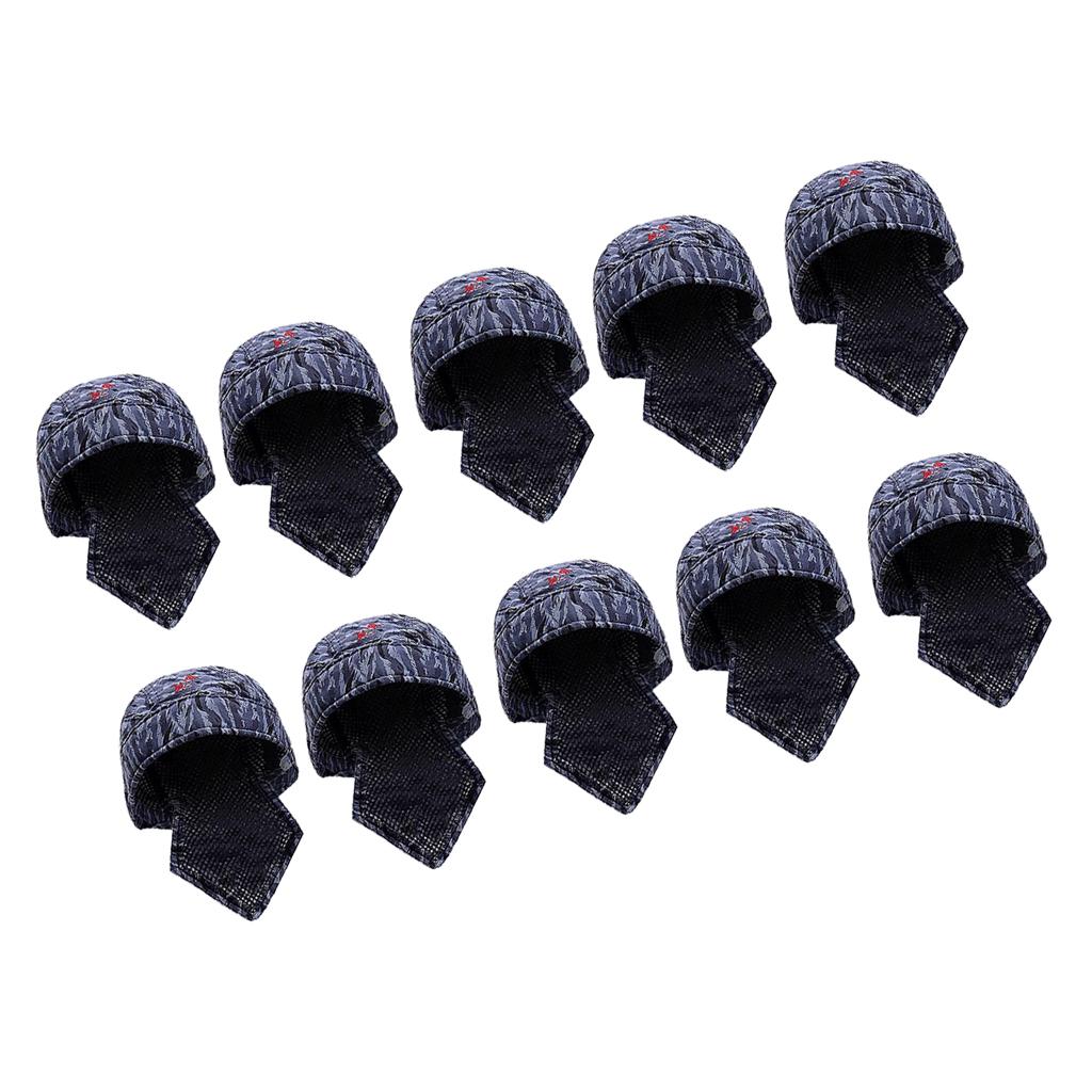 10 Pieces Welding Protective Hat Cap Scarf Welder Flame Retardant Helmet