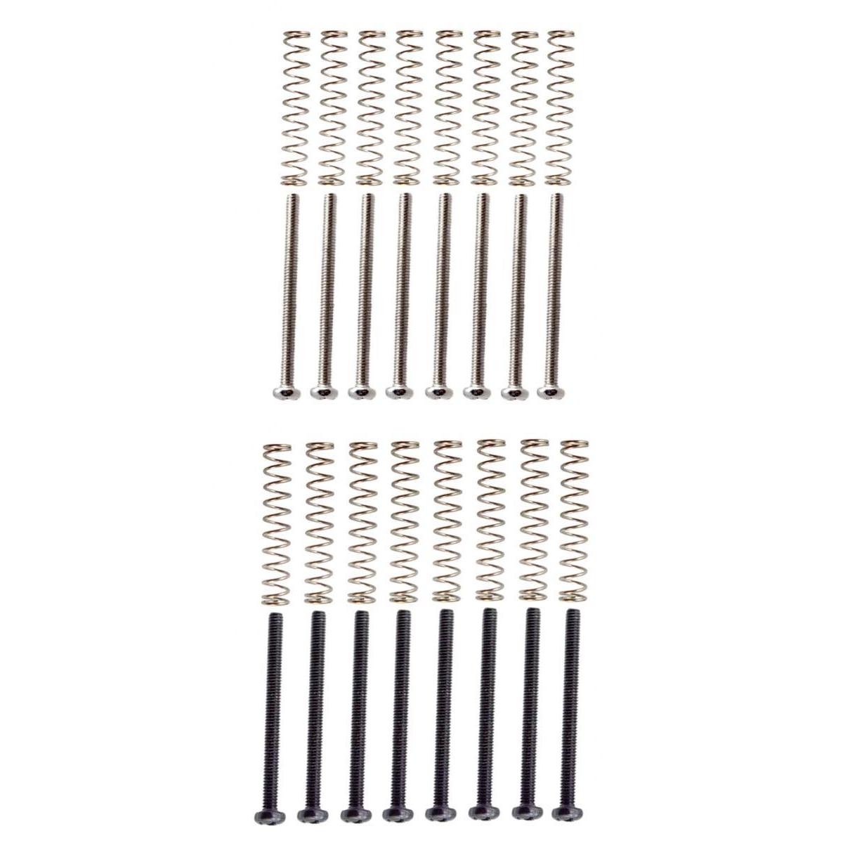16pcs/set Electric Guitar Double Coil Humbucker Pickup Springs Screws