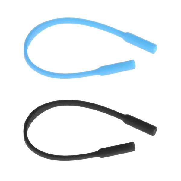 2 Pieces Kids Eyewear Cord Glasses Eyeglass Holder Straps Blue Black