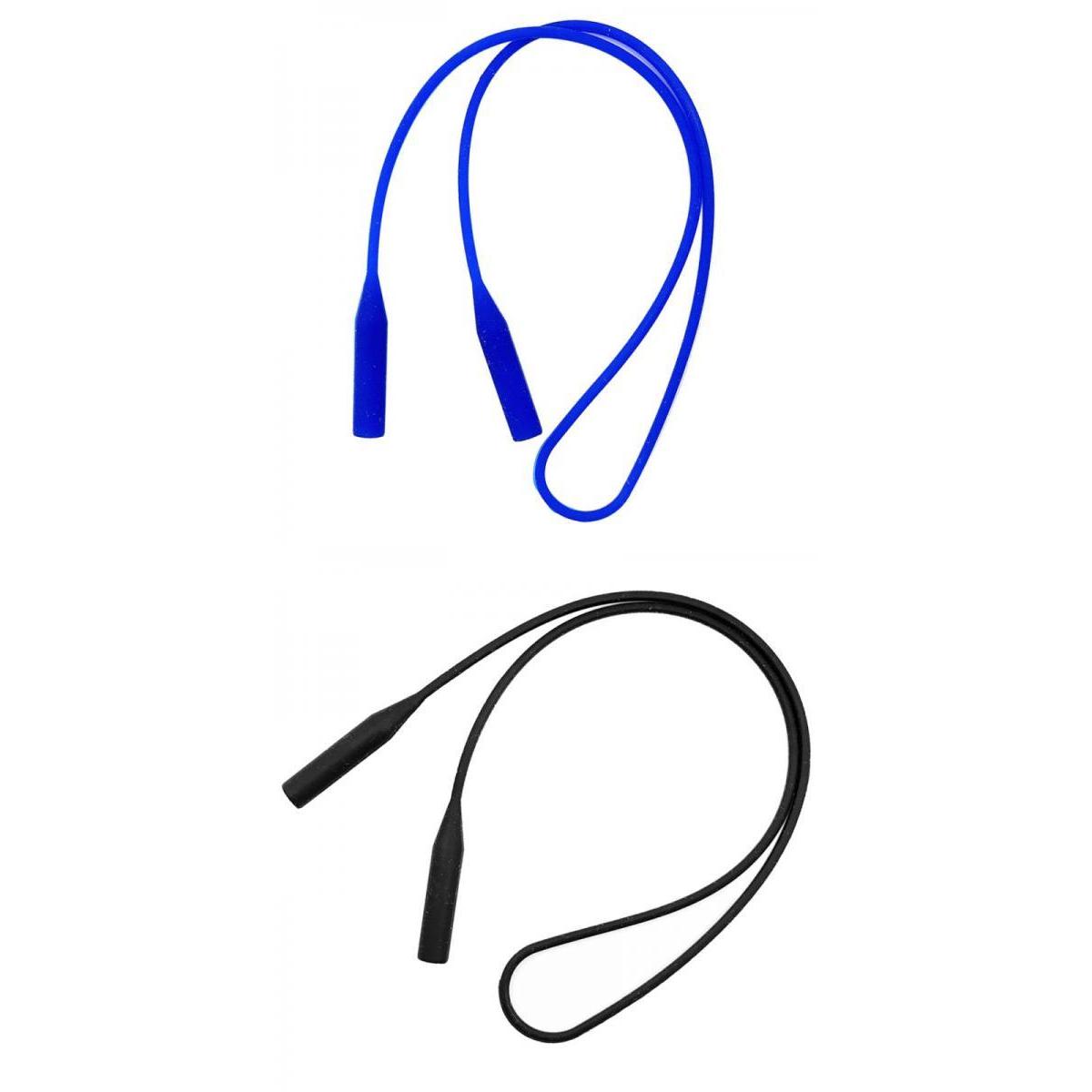 2 Pieces Silicone Eyeglasses Neck Strap Glasses Sunglasses Cord Holder Band