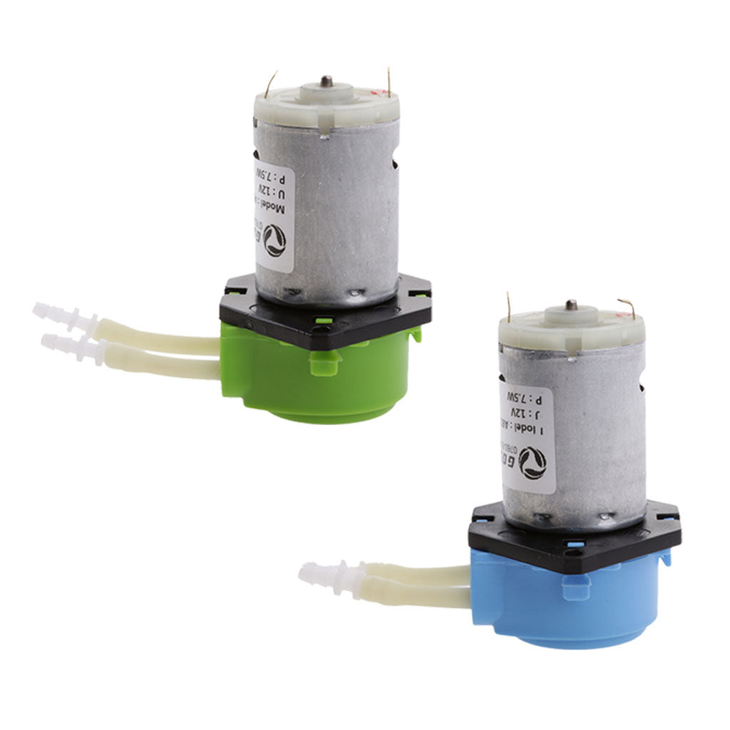 2Pcs 12V Dosing Pump Peristaltic Head For Aquarium Lab Analytical Water