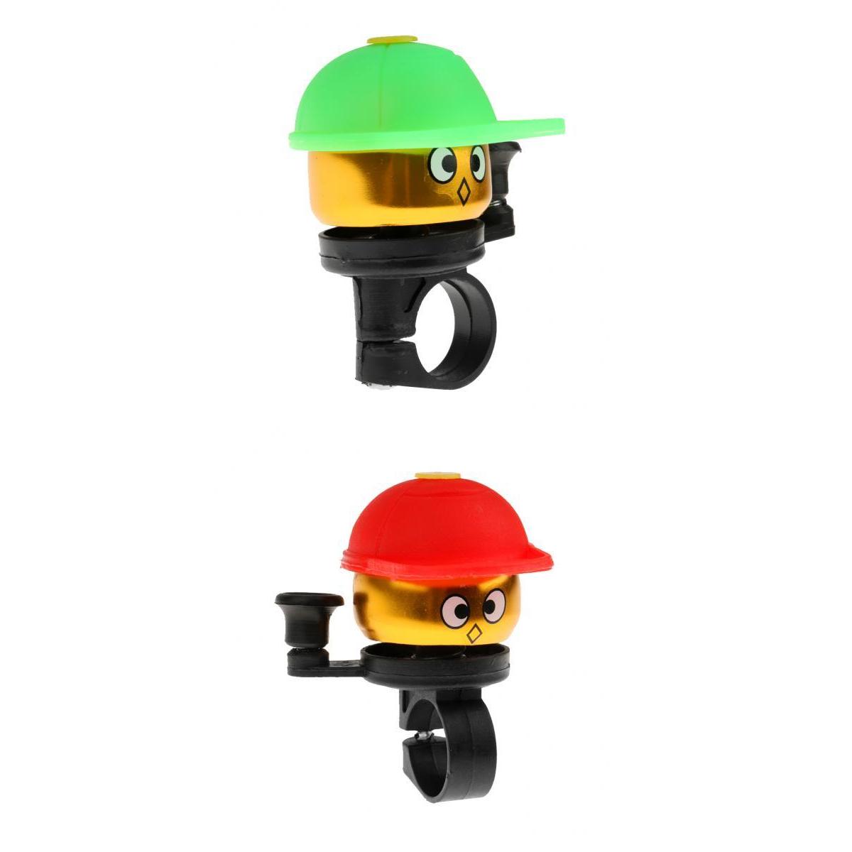 2 Pieces Kids Aluminium Alloy Alarm Bell Ring Bike Bicycle Handlebar Horn