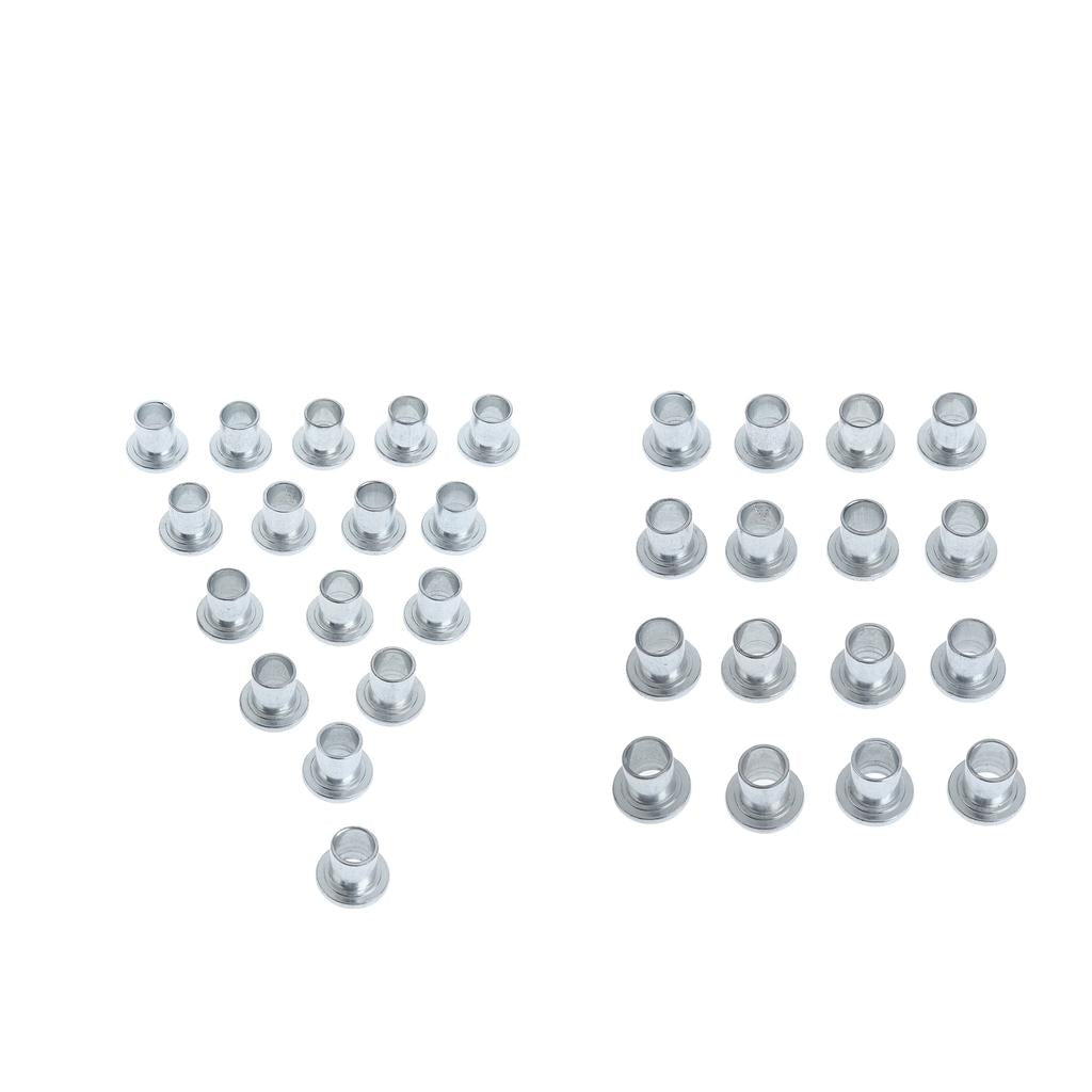 32pcs Iron Roller Skating Spacer Replacement Skates Wheel Bearing Spacers