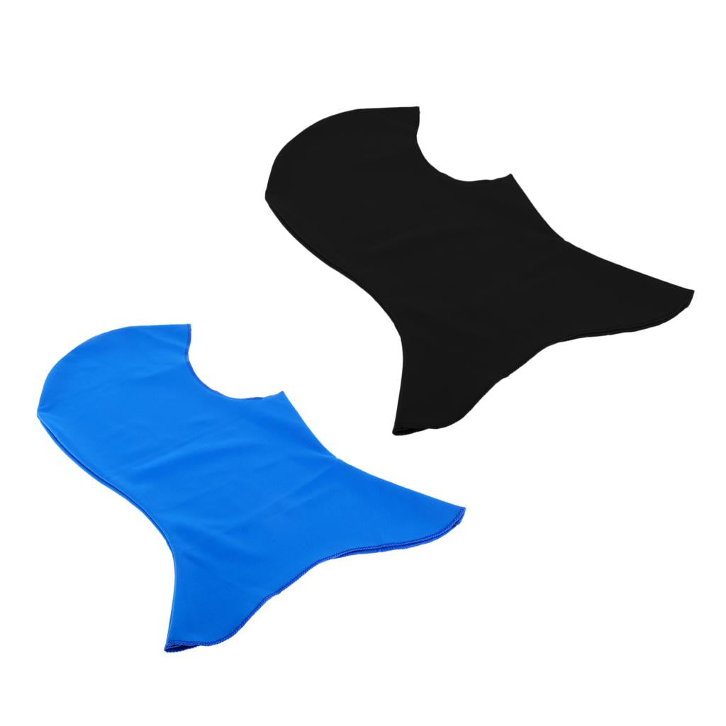 2Pcs Fashion Pool Mask Head Sunblock UV Sun Protection Face Mask Swim