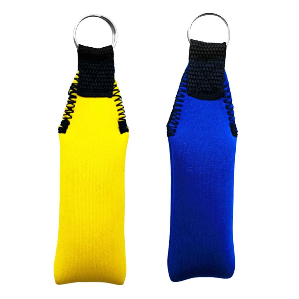 2Pcs Floating Keyring Float Beach Marine Boat Seaside Water Sport Key Holder
