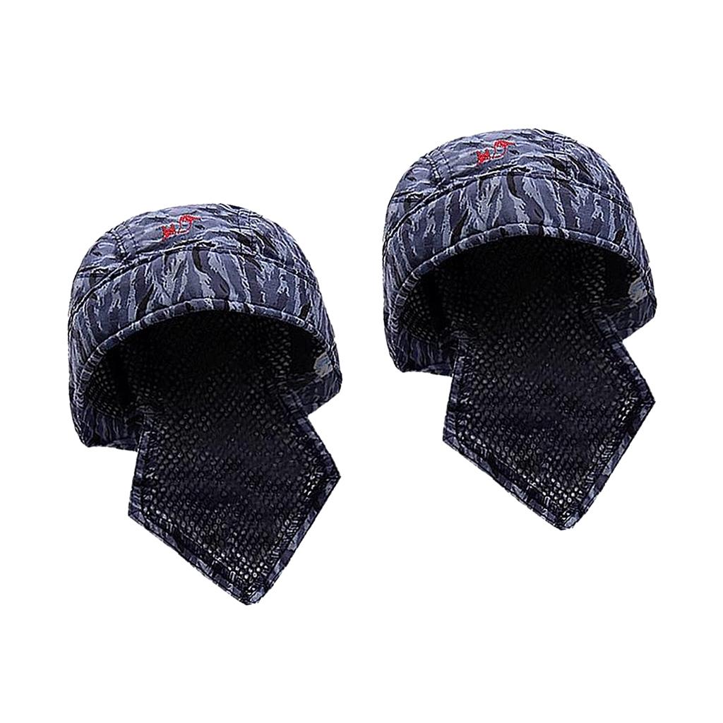 2Pcs Welding Welder Protective Hat Cap Scarf Welder Flame Retardant Cotton