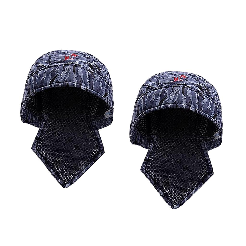 2Pcs Welding Welder Protective Hat Cap Scarf Welder Flame Retardant Cotton