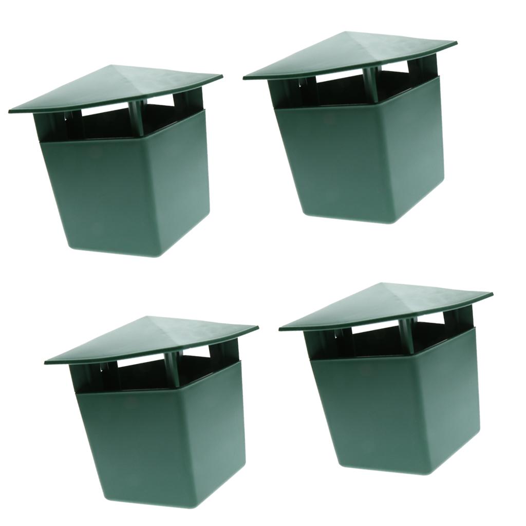 4Pcs Eco-friendly Snail Cage House Catcher Trap Pest Control 10x11cm